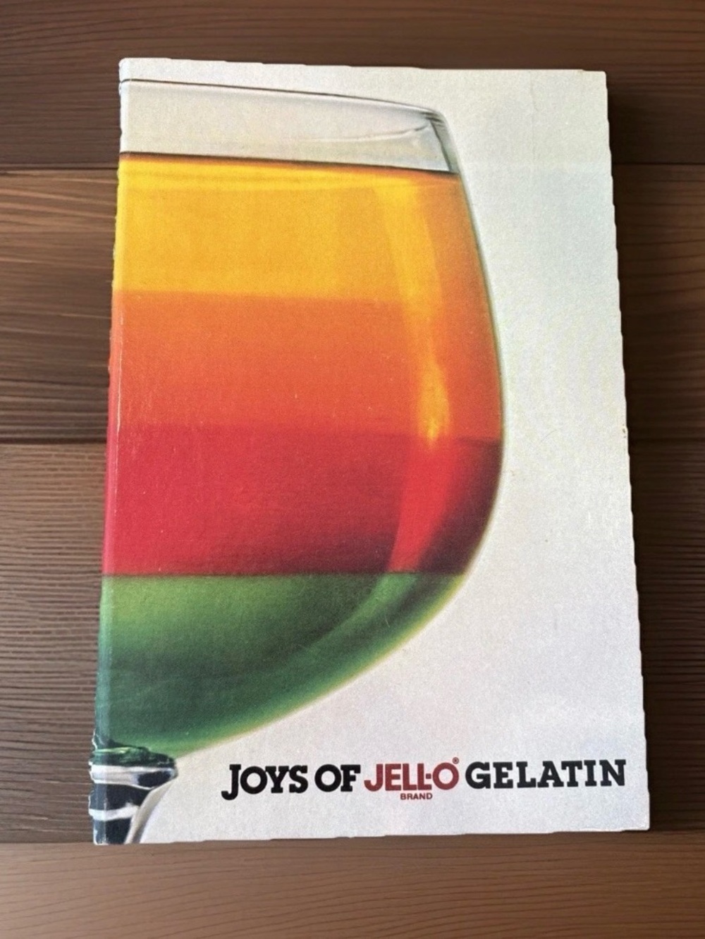 Vintage 1981 Joys of Jell-O Cookbook 1st Ed Spiral Bound Retro 80s Kitsch